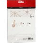 Mini DIY Kit - macram ijskristal/sneeuwvlok