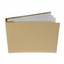 Fotoalbum A 5 / 15,5 x 22 cm - bruin 25 vellen / 190 g / m