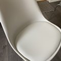 Klant imago Bekledingsstof Vinyl / Kunstleer Cr�mewit - 140 cm
