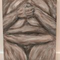 Klant imago Opgespannen canvas Katoen/polyester 280g - F4 - 24 x 33 cm