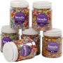 Parelmix - gemengde kleuren - 6 x 700 ml