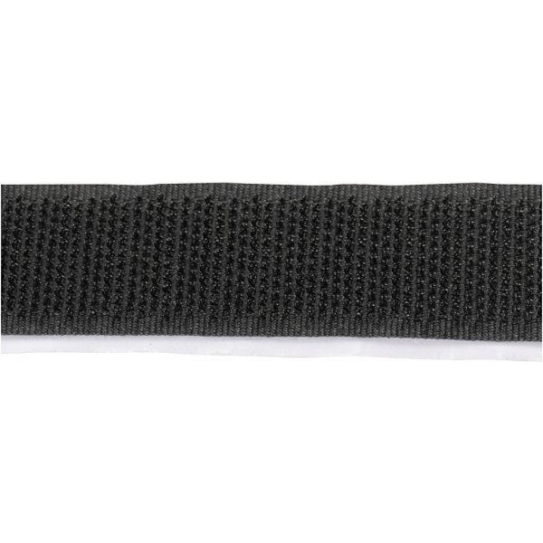 Klittenband - zwart - zelfklevend - 5 m Klittenband - zwart - zelfklevend - 5 m