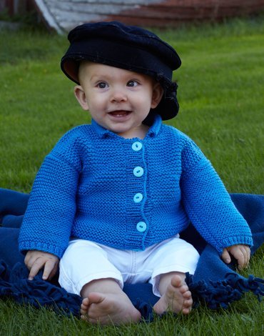 Breipatroon - Vest (baby - met knopen)