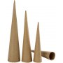 Hoge kegels - 4-5-6 cm - 3 st