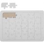 Puzzel - wit - 15 x 21 cm