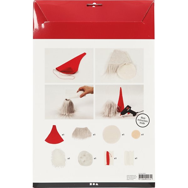 Kerstman knutselpakket