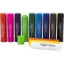 Soft Colour Stick - gemengde kleuren - 12 st