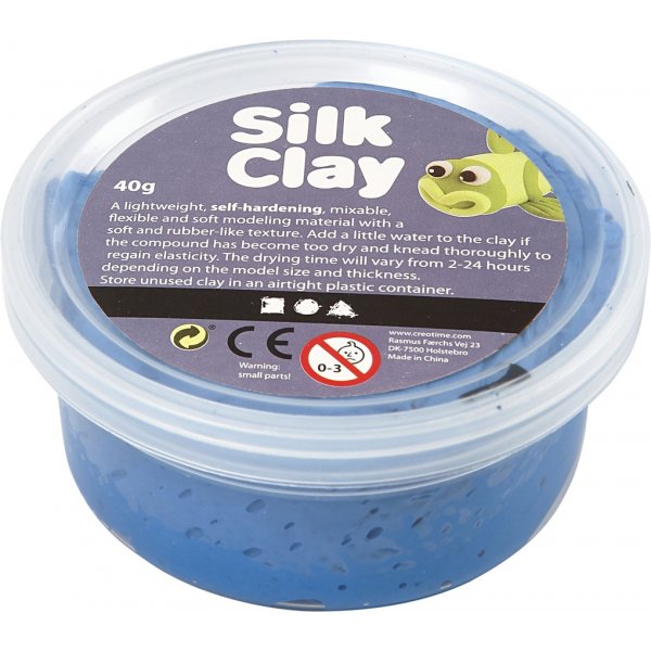 Silk Clay® - blauw - 40 gr Silk Clay® - blauw - 40 gr