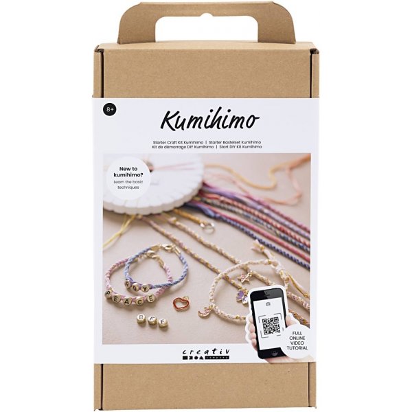 Start DIY Kit Kumihimo - Vriendschapsarmband Start DIY Kit Kumihimo - Vriendschapsarmband