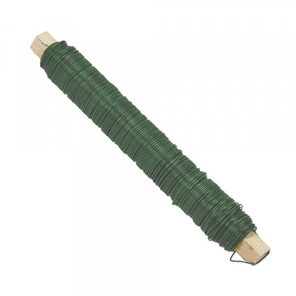 Draad op rol 0,70 mm - groen 100 g
