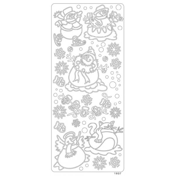 Peel off's - Sneeuwpop