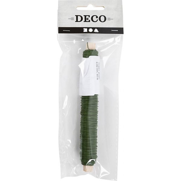 Spoeldraad - groen - 50 m