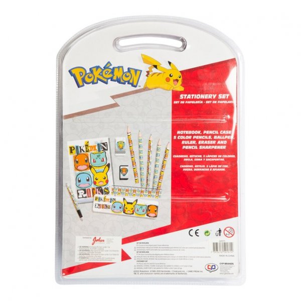 Pokemon - Schrijfset met etui Pokemon - Schrijfset met etui