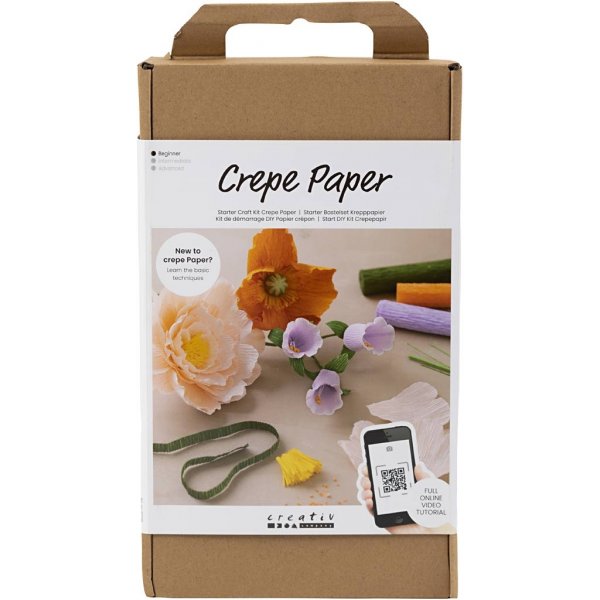 Start DIY Kit Crêpepapier - gemengde kleuren Start DIY Kit Crêpepapier - gemengde kleuren