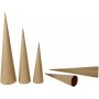 Hoge kegels - 8-9-11,5 cm - 3 st