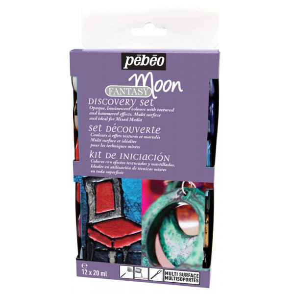 Decoratieset - Pebeo - Fantasy Maan 12x20ml