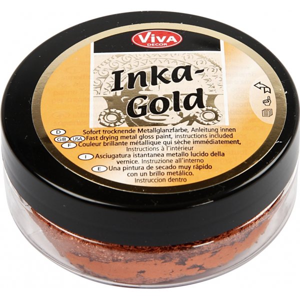 Inka Gold - koper - 50 ml Inka Gold - koper - 50 ml