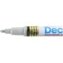 Decoratieve viltstift - zilver - 1.2