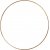 Metalen ring - goud - �20 cm