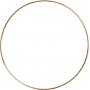 Metalen ring - goud - 20 cm
