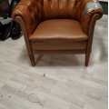 Klant imago Imitatie nappaleer Roodbruin - 140 cm