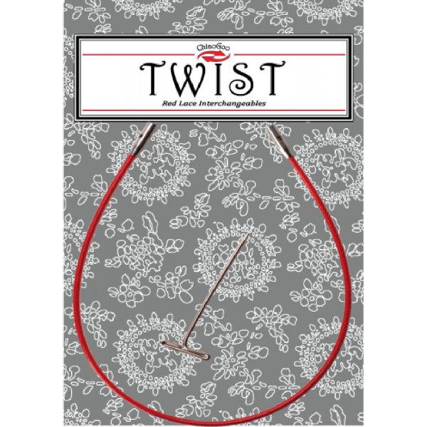 Geheugenloze Kabel Twist Rood