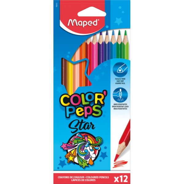 Kleurpotlodenset - Maped - ColorPeps 12-pack