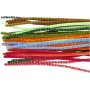 Pijpenrager - 6 mm - gemengde kleuren - gestreept - 30 st