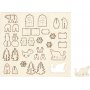 Doe-het-zelf houten figuren - Kerstmis