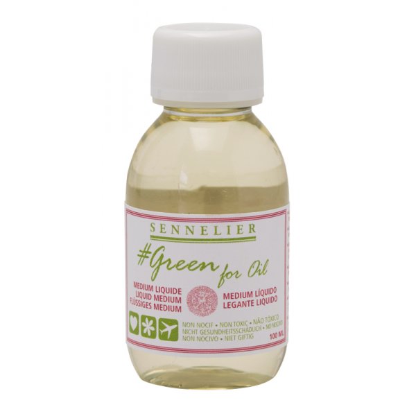 Oliemedium Sennelier Greenforoil - Vloeibaar medium