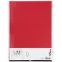 Karton - rood - A4 - 10 st