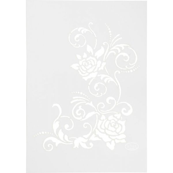 Sjablonen - bloemen - A4