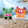 Mini DIY Kit Tube kralen, gemengde kleuren, Monster