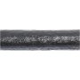 Leren koord - zwart - 4 mm - 5 m