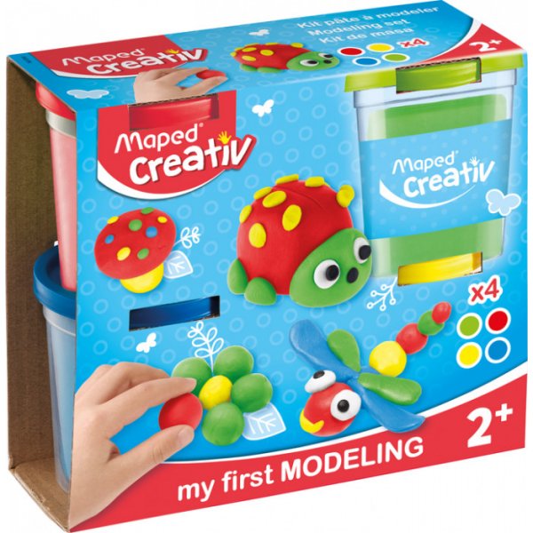 Kleiset - Maped - PatDough 4 potten (2+ jaar)