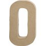 Kartonnen letter - O - 5 cm