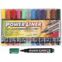 Power Liner - gemengde kleuren - 12 st