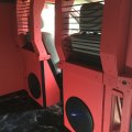 Klant imago Bekledingsstof Vinyl / Kunstleer Zwart - 140 cm