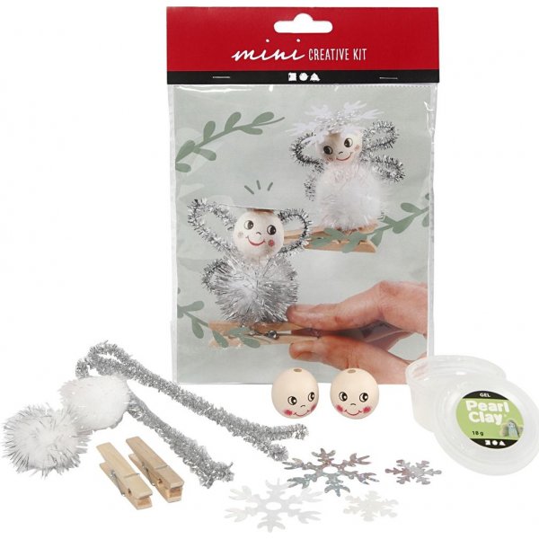 Mini DIY Kit - engel op clip