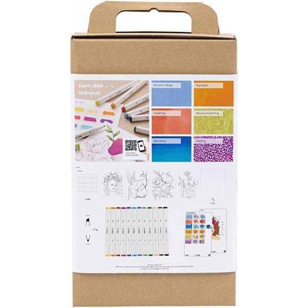 Start DIY Kit Coloring - Tekenpen