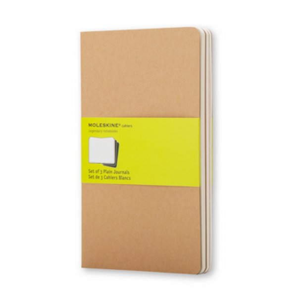 Cahier Journal Grote Blanco Zachte kaft