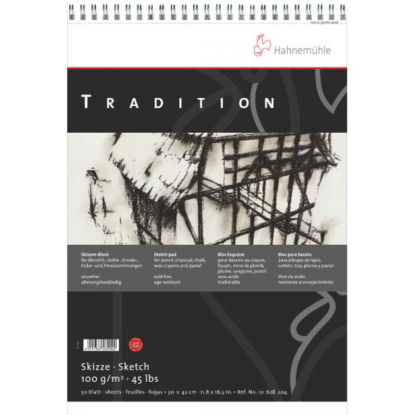 Schetsblok Hahnemhle Sketch Tradition 100g