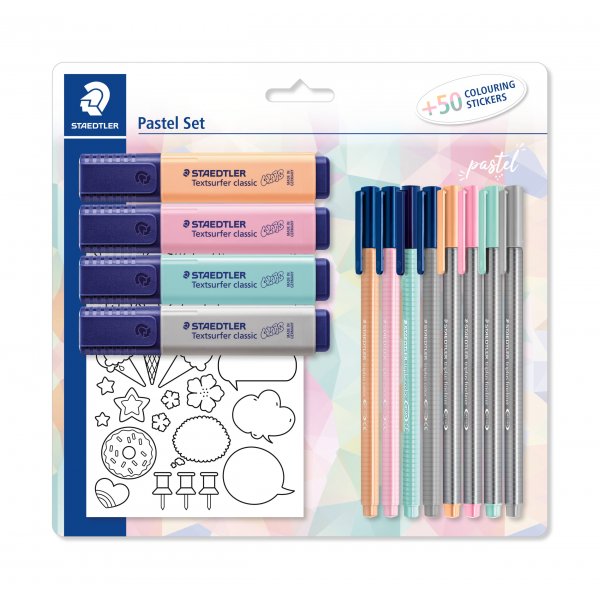 Mixset Pastelkleurig - Groot