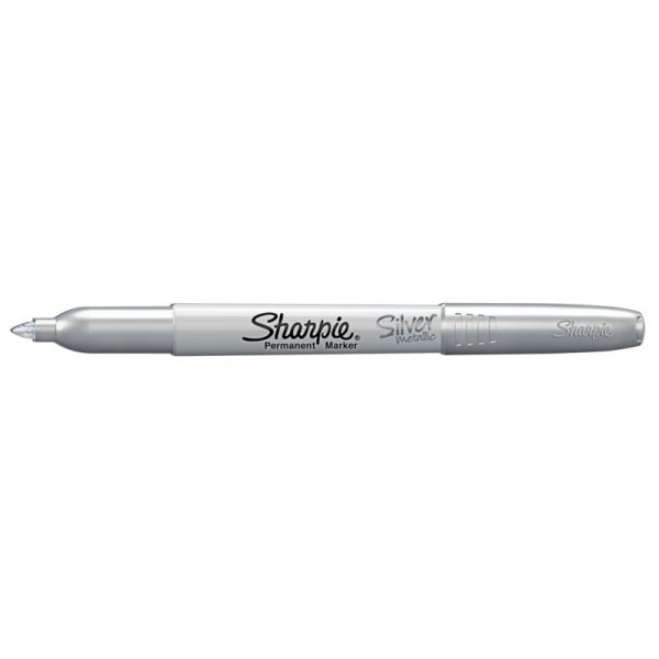 Vezelpen Sharpie - Permanent Marker Fine - Metallic zilver