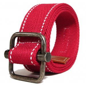 Textielriem - Rood - 95 cm