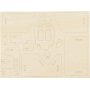 3D-bouwfiguur - Huis met balkon