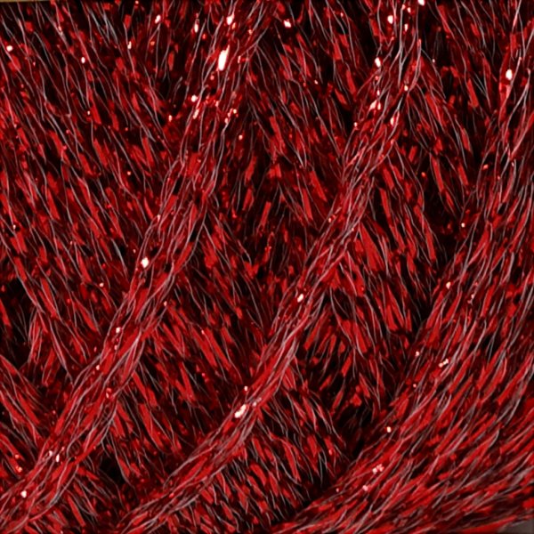 Lurexgaren - rood - 25 gr