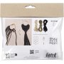 Mini DIY Kit Macram, oorbellen