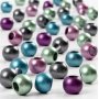 Congo mix - metallic kleuren - 10 mm - 125 ml