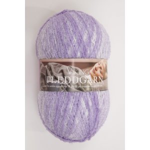 Vikinggaren Plaidgaren 350g - Paars/Wit (767) Vikinggaren Plaidgaren 350g - Paars/Wit (767)